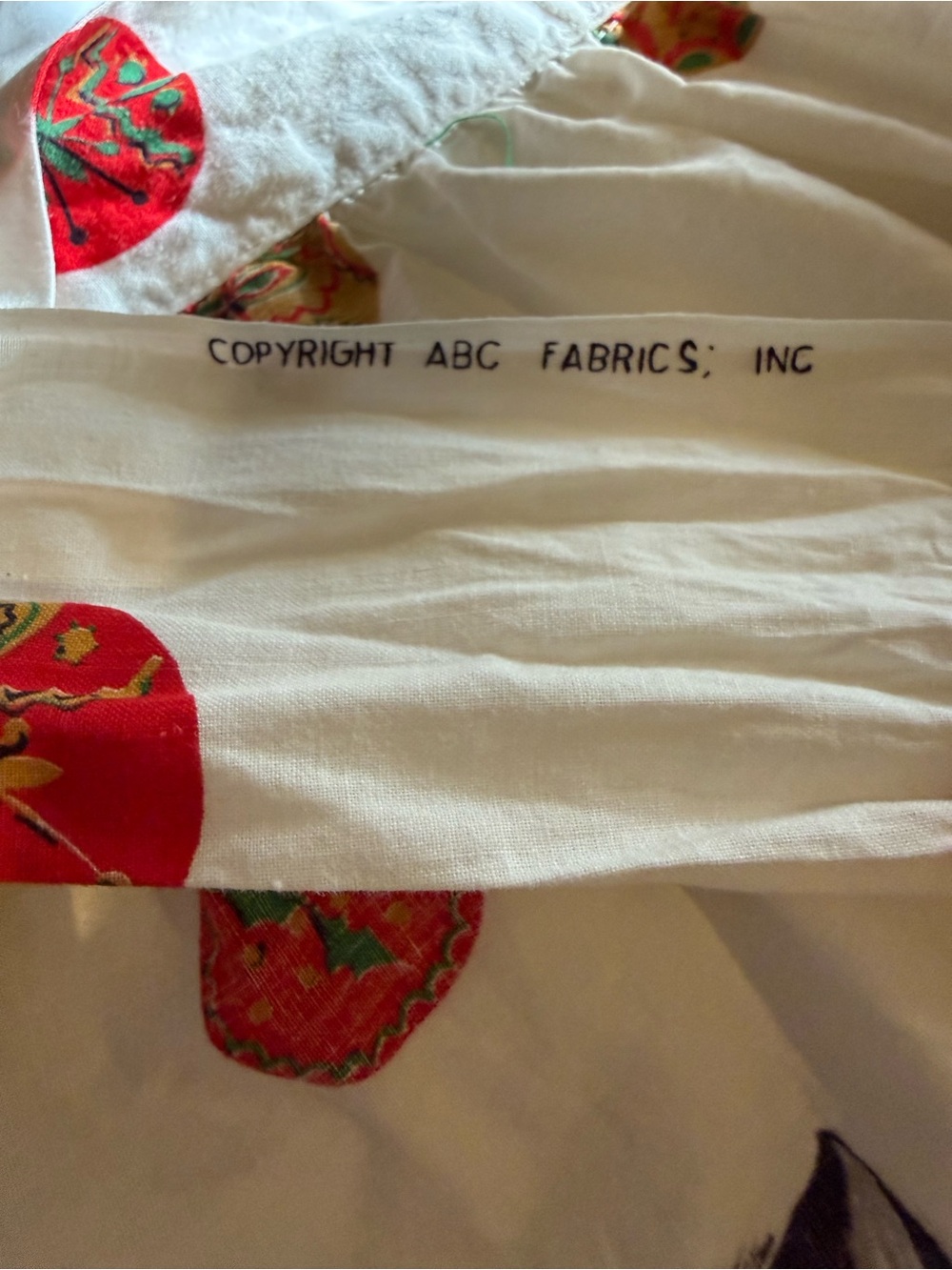 Vintage 1950s Christmas Kittens Half Apron 🎀🐾 - Picture 7 of 9